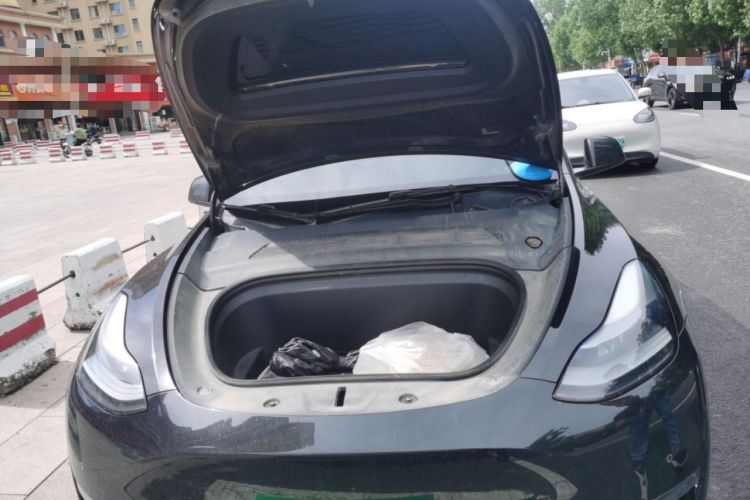 Used Tesla Model Y 2021 Standard Range Rear-Wheel Drive Version Engine Bay