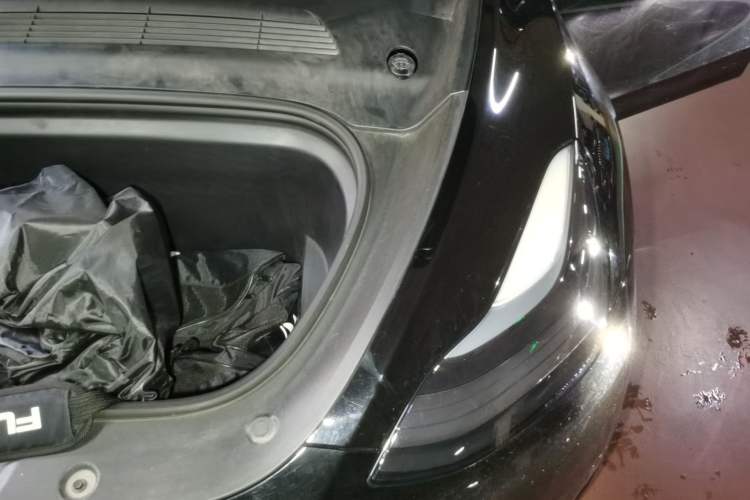 Used Tesla Model Y 2021 Standard Range Rear-Wheel Drive Version Engine Bay Left