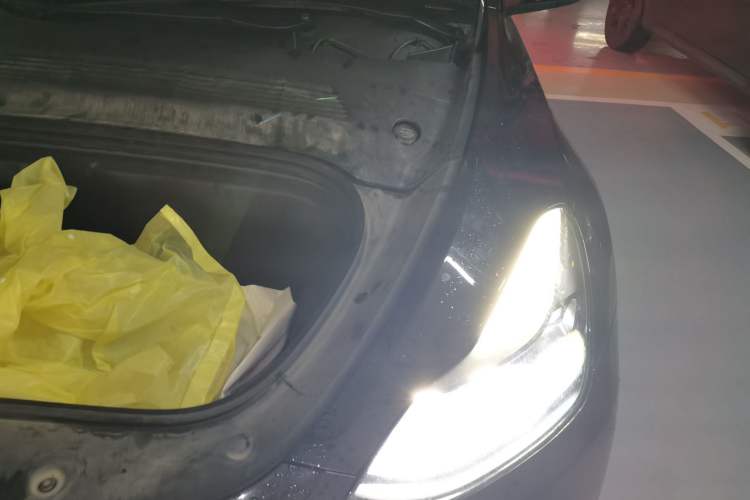 Used Tesla Model Y 2021 Standard Range Rear-Wheel Drive Version Engine Bay Left