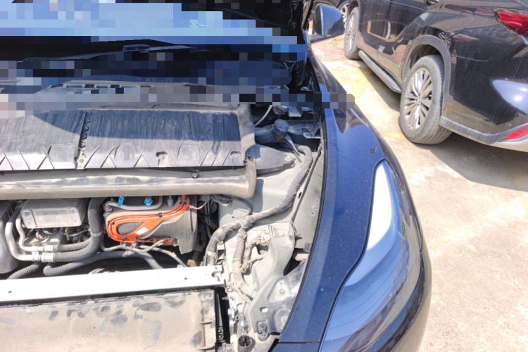 Used Tesla Model Y 2021 Standard Range Rear-Wheel Drive Version Engine Bay Left