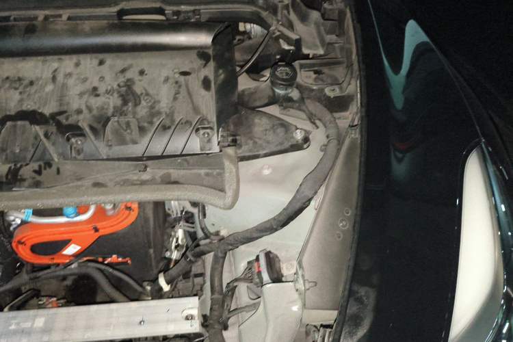 Used Tesla Model Y 2021 Standard Range Rear-Wheel Drive Version Engine Bay Left