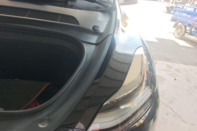 Used Tesla Model Y 2021 Long-Range All-Wheel-Drive Version 3D7 Engine Bay Left