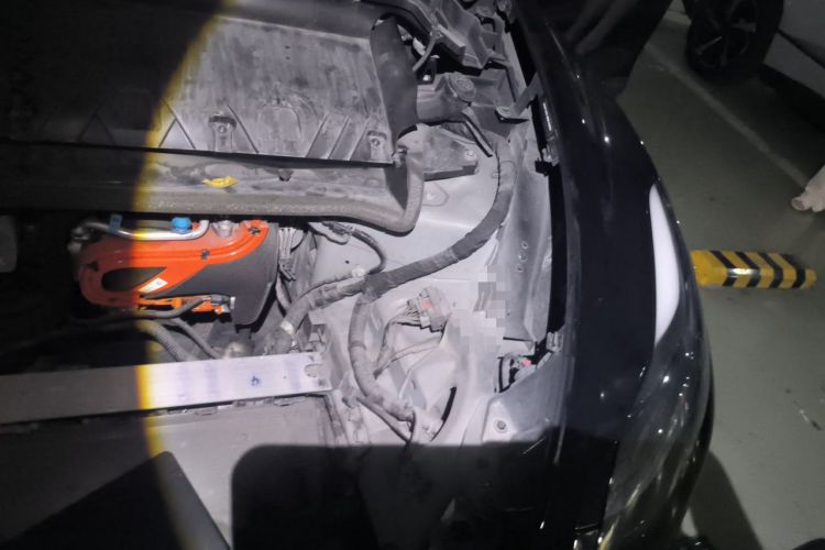 Used Tesla Model Y 2021 Standard Range Rear-Wheel Drive Version Engine Bay Left