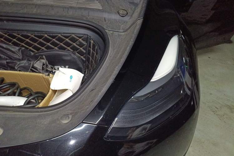 Used Tesla Model Y 2021 Standard Range Rear-Wheel Drive Version Engine Bay Left