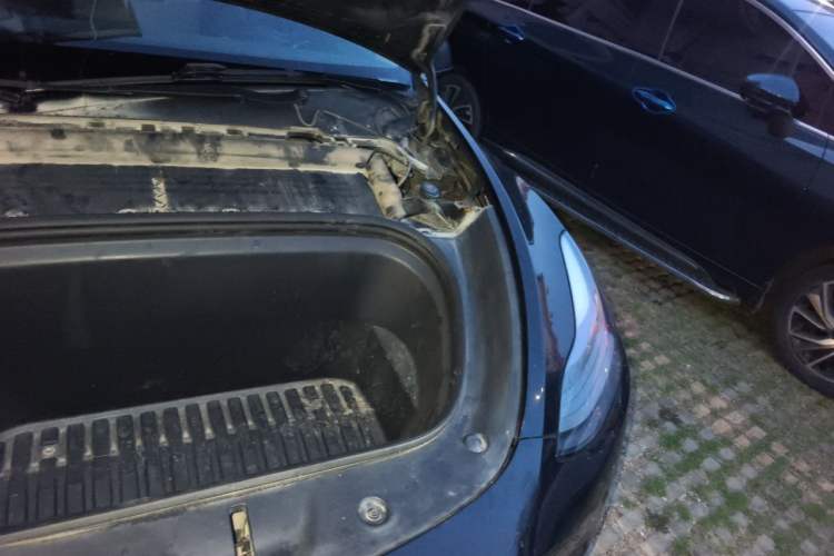 Used Tesla Model Y 2021 Standard Range Rear-Wheel Drive Version Engine Bay Left