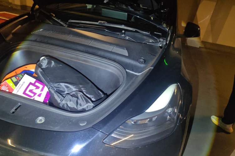 Used Tesla Model Y 2021 Standard Range Rear-Wheel Drive Version Engine Bay Left