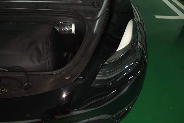 Used Tesla Model Y 2021 Standard Range Rear-Wheel Drive Version Engine Bay Left