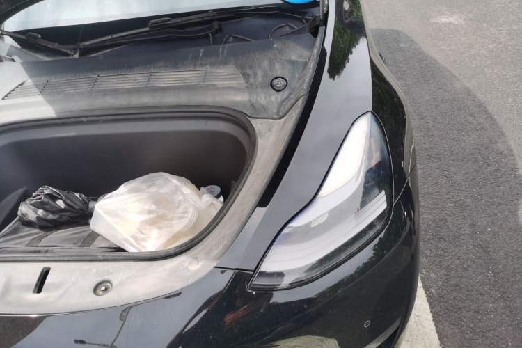 Used Tesla Model Y 2021 Standard Range Rear-Wheel Drive Version Engine Bay Left