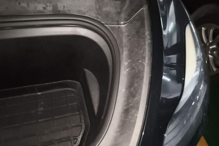 Used Tesla Model Y 2021 Standard Range Rear-Wheel Drive Version Engine Bay Left