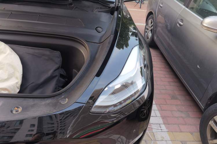 Used Tesla Model Y 2021 Standard Range Rear-Wheel Drive Version Engine Bay Left
