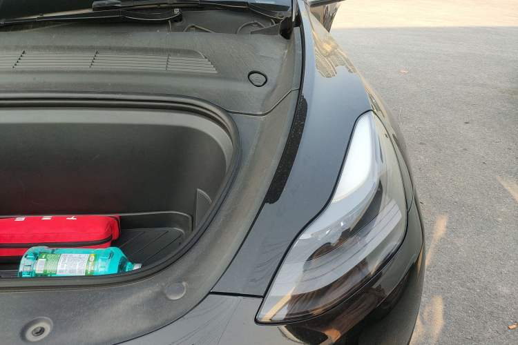 Used Tesla Model Y 2021 Standard Range Rear-Wheel Drive Version Engine Bay Left