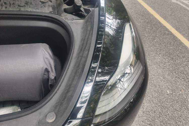 Used Tesla Model Y 2021 Standard Range Rear-Wheel Drive Version Engine Bay Left