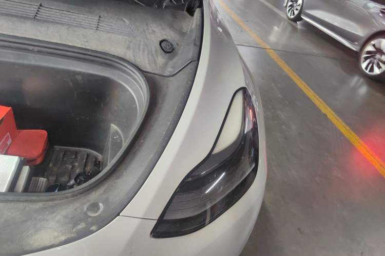 Used Tesla Model Y 2021 Standard Range Rear-Wheel Drive Version Engine Bay Left