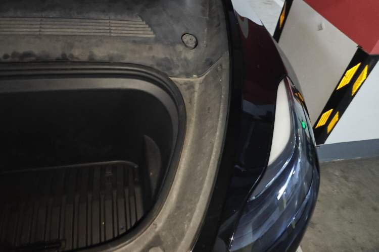 Used Tesla Model Y 2021 Standard Range Rear-Wheel Drive Version Engine Bay Left