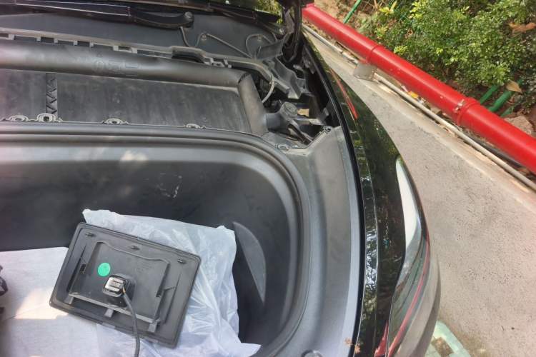 Used Tesla Model Y 2021 Standard Range Rear-Wheel Drive Version Engine Bay Left