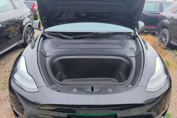 Used Tesla Model Y 2021 Standard Range Rear-Wheel Drive Version Engine Bay