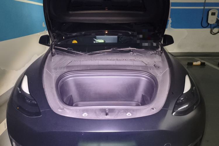 Used Tesla Model Y 2021 Long-Range All-Wheel-Drive Version Engine Bay
