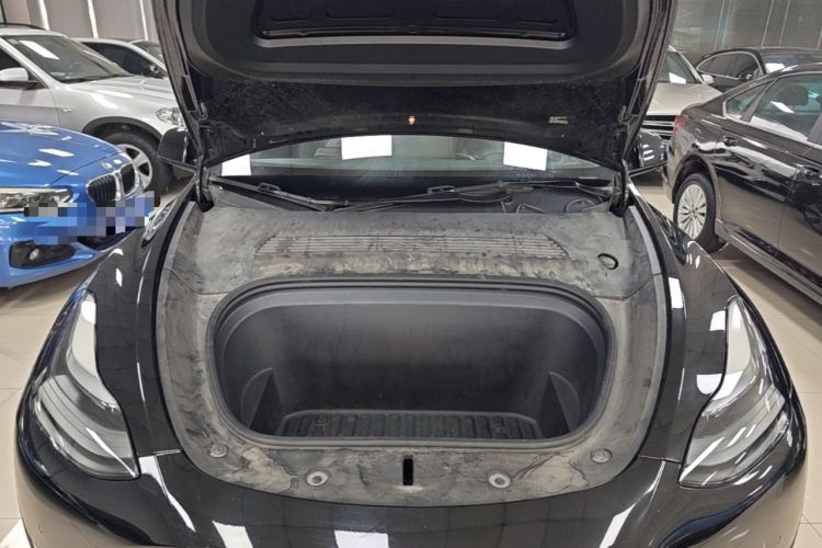 Used Tesla Model Y 2021 Long-Range All-Wheel-Drive Version 3D7 Engine Bay