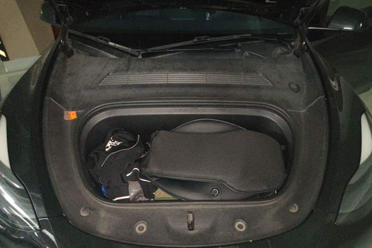 Used Tesla Model Y 2021 Standard Range Rear-Wheel Drive Version Engine Bay