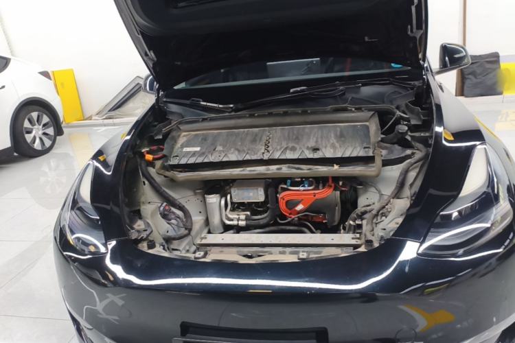 Used Tesla Model Y 2021 Standard Range Rear-Wheel Drive Version Engine Bay