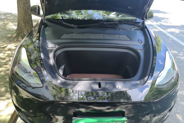 Used Tesla Model Y 2021 Standard Range Rear-Wheel Drive Version Engine Bay