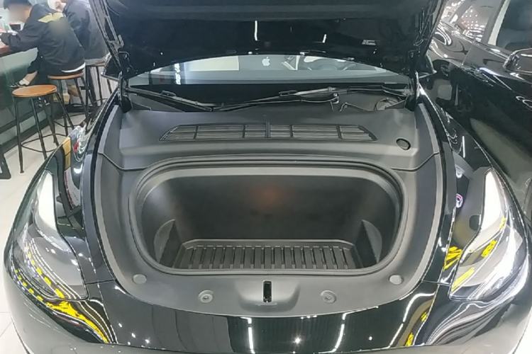 Used Tesla Model Y 2021 Long-Range All-Wheel-Drive Version 3D7 Engine Bay