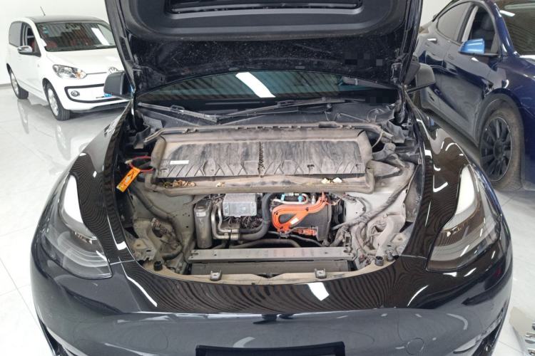 Used Tesla Model Y 2021 Standard Range Rear-Wheel Drive Version Engine Bay