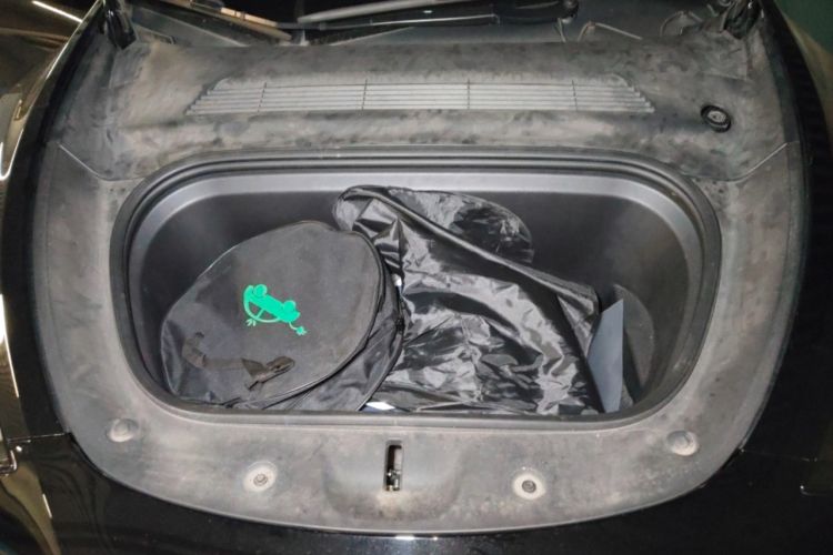 Used Tesla Model Y 2021 Standard Range Rear-Wheel Drive Version Engine Bay