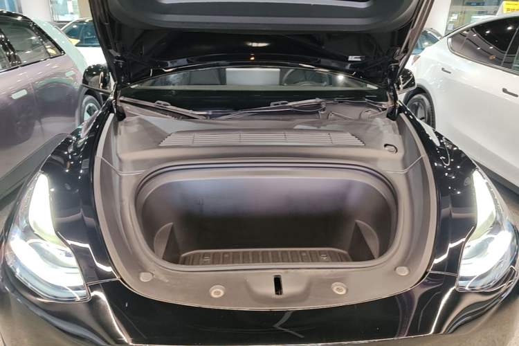 Used Tesla Model Y 2021 Long-Range All-Wheel-Drive Version Engine Bay