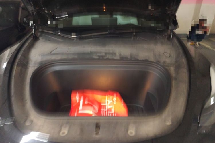 Used Tesla Model Y 2021 Standard Range Rear-Wheel Drive Version Engine Bay