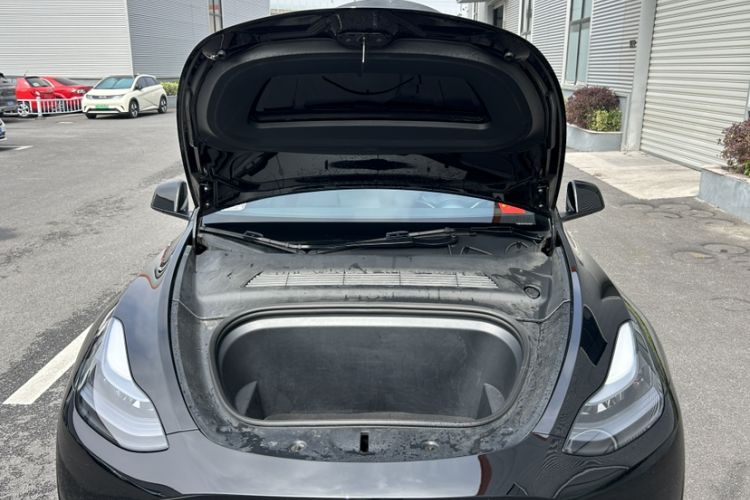 Used Tesla Model Y 2021 Standard Range Rear-Wheel Drive Version Engine Bay