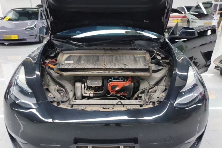 Used Tesla Model Y 2021 Standard Range Rear-Wheel Drive Version Engine Bay