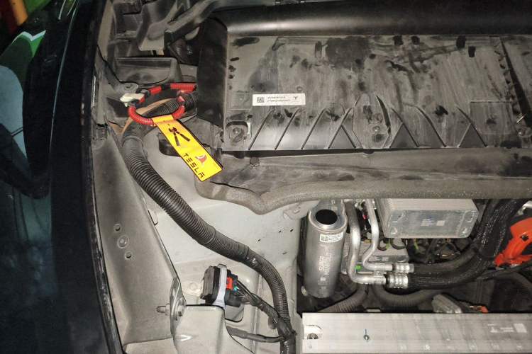 Used Tesla Model Y 2021 Standard Range Rear-Wheel Drive Version Engine Bay Right