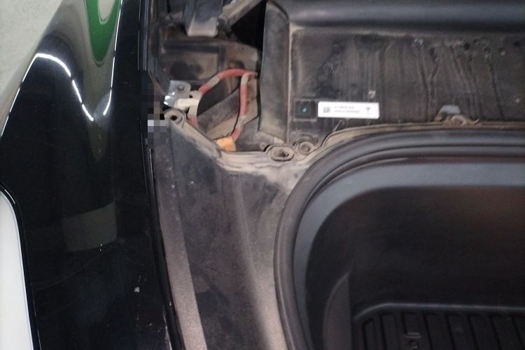 Used Tesla Model Y 2021 Standard Range Rear-Wheel Drive Version Engine Bay Right