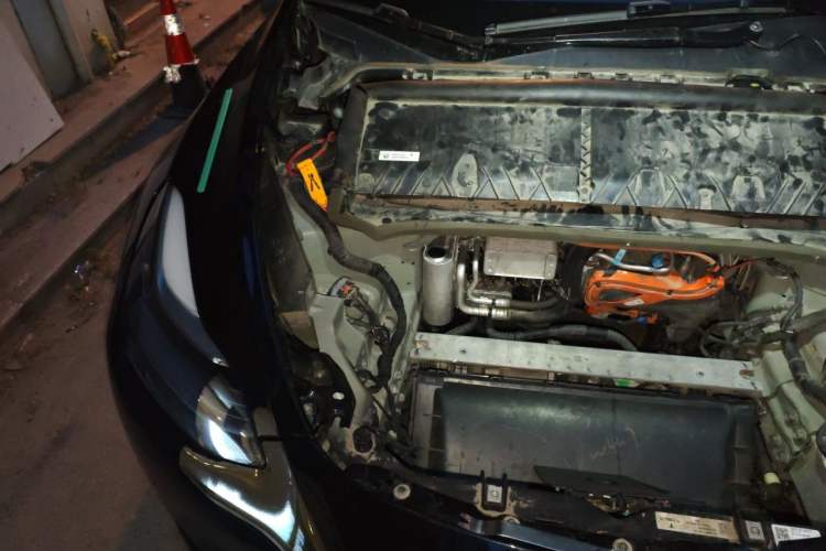 Used Tesla Model Y 2021 Standard Range Rear-Wheel Drive Version Engine Bay Right