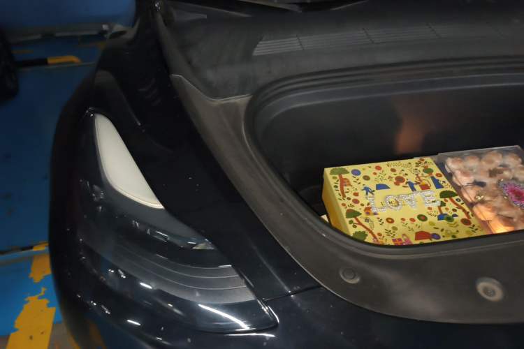 Used Tesla Model Y 2021 Standard Range Rear-Wheel Drive Version Engine Bay Right