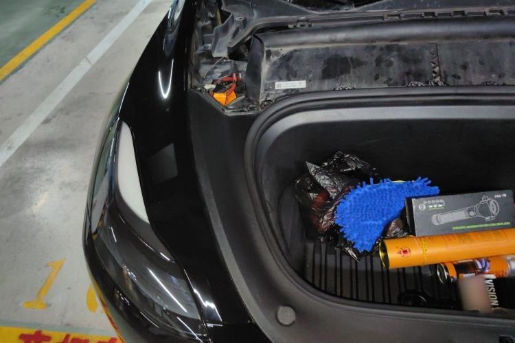 Used Tesla Model Y 2021 Long-Range All-Wheel-Drive Version Engine Bay Right