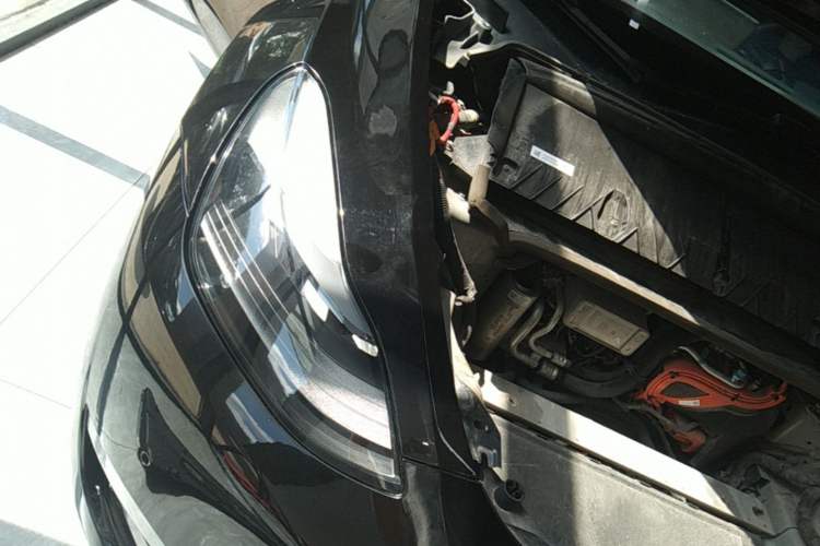 Used Tesla Model Y 2021 Long-Range All-Wheel-Drive Version 3D7 Engine Bay Right