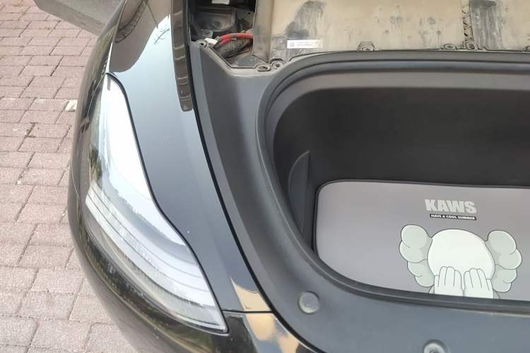 Used Tesla Model Y 2021 Standard Range Rear-Wheel Drive Version Engine Bay Right