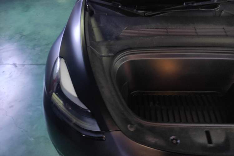 Used Tesla Model Y 2021 Standard Range Rear-Wheel Drive Version Engine Bay Right