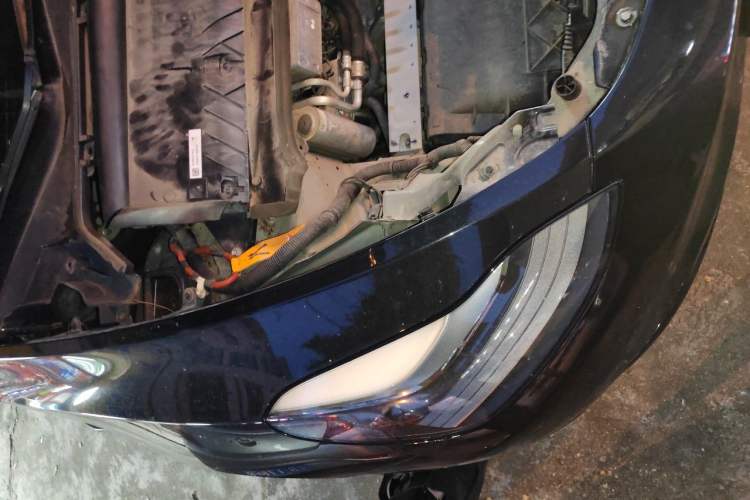 Used Tesla Model Y 2021 Long-Range All-Wheel-Drive Version Engine Bay Right