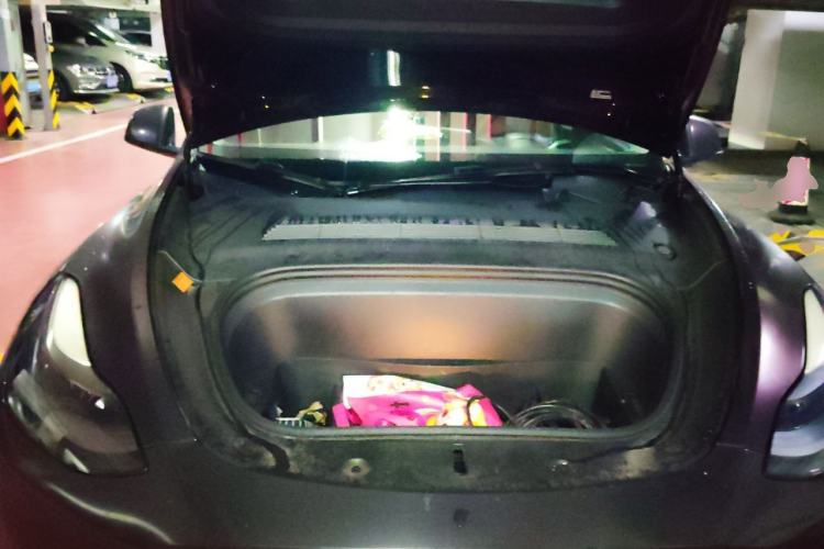 Used Tesla Model Y 2021 Long-Range All-Wheel-Drive Version Engine Bay