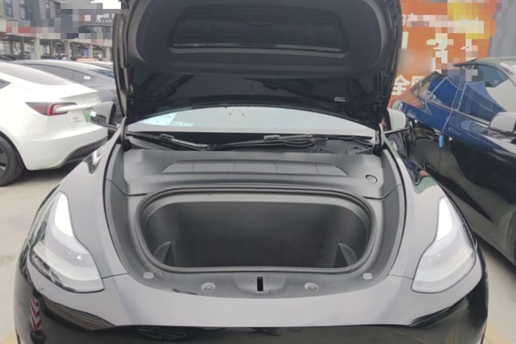 Used Tesla Model Y 2021 Long-Range All-Wheel-Drive Version 3D7 Engine Bay
