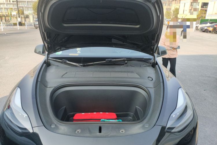 Used Tesla Model Y 2021 Standard Range Rear-Wheel Drive Version Engine Bay