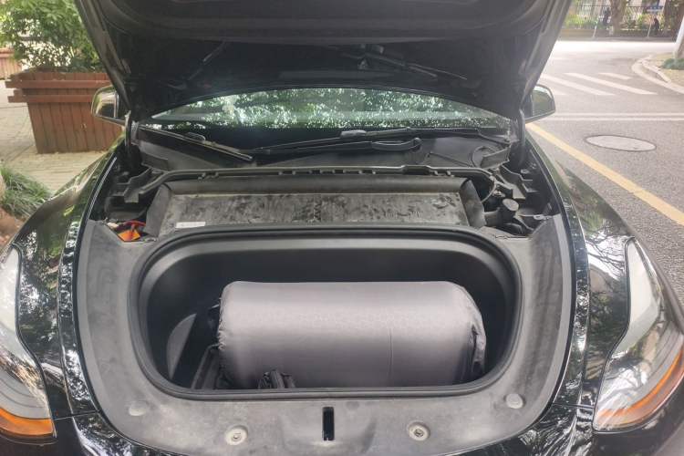 Used Tesla Model Y 2021 Standard Range Rear-Wheel Drive Version Engine Bay