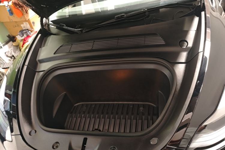 Used Tesla Model Y 2021 Long-Range All-Wheel-Drive Version Engine Bay