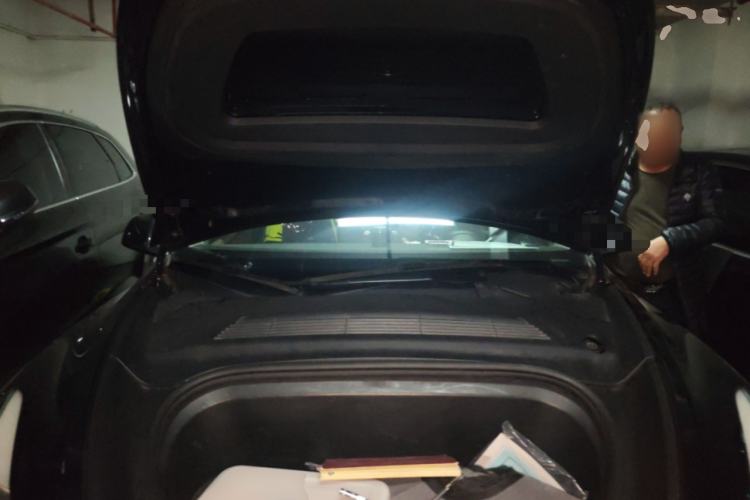 Used Tesla Model Y 2021 Standard Range Rear-Wheel Drive Version Engine Bay