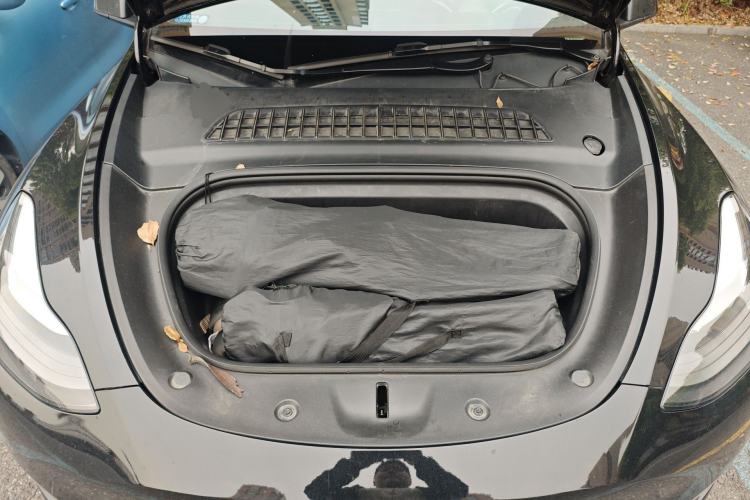Used Tesla Model Y 2021 Standard Range Rear-Wheel Drive Version Engine Bay