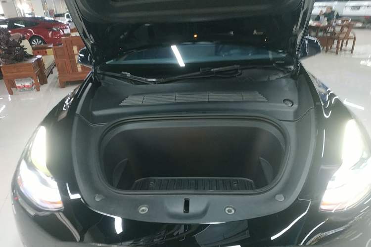 Used Tesla Model Y 2021 Standard Range Rear-Wheel Drive Version Engine Bay