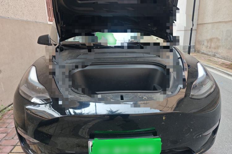 Used Tesla Model Y 2021 Standard Range Rear-Wheel Drive Version Engine Bay